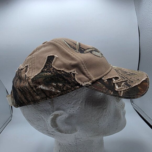 Buckwear Deer Predator Mens Brown Adjustable Hunting Hat Casual Outdoors - Picture 4 of 9
